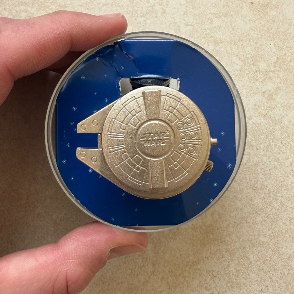 Vintage 1993 Star Wars Millennium Falcon Limited Ed Watch in Original Box